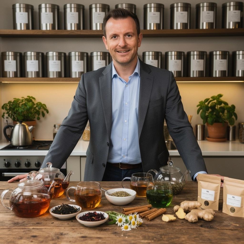 Gyümölcstea összetevői, mint az áfonya és a málna, a szív egészségéért.